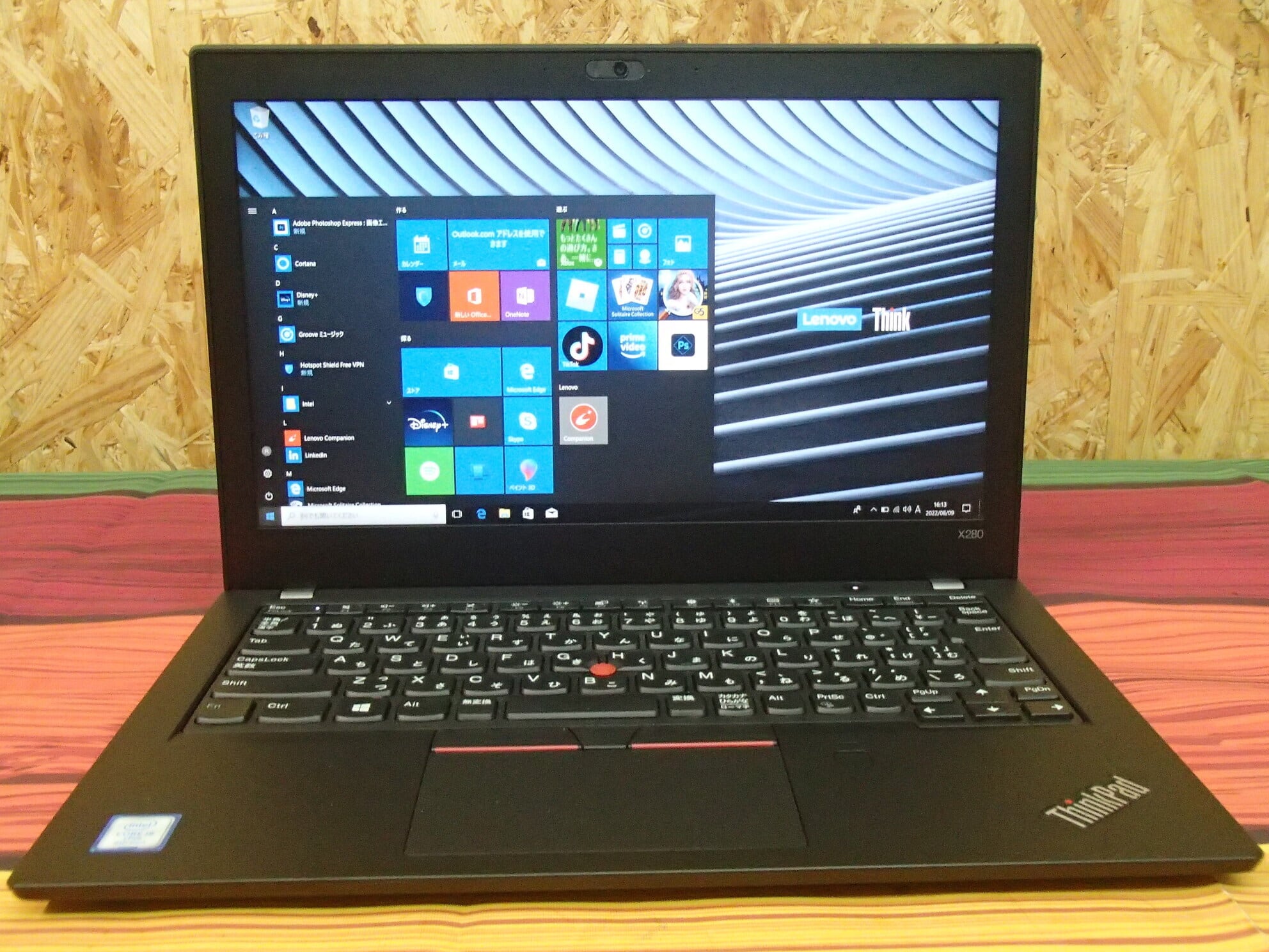 ランク B】Lenovo ThinkPad X280 20KES0PC00 Core i5-8350U/メモリ 8GB ...