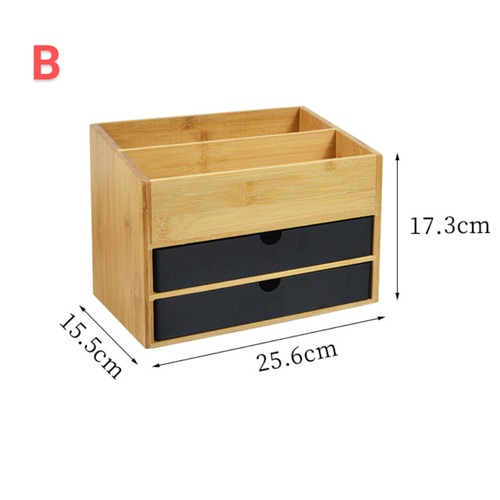 収納 収納ボックス デスクトップ 卓上 引き出し 仕切り付き 2段収納 ジュエリー アロマ ヘアバンド 小物 スキンケア 化粧品 コスメ アクセサリー ナチュラル シンプル ミニマリスト 一人暮らし