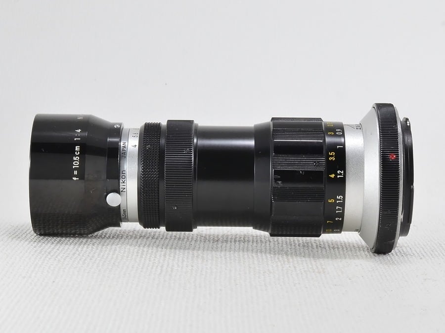 Nikon NIKKOR-T 10.5cm 105mm F4 C/Yマウント改造 ニコン（18066 ...