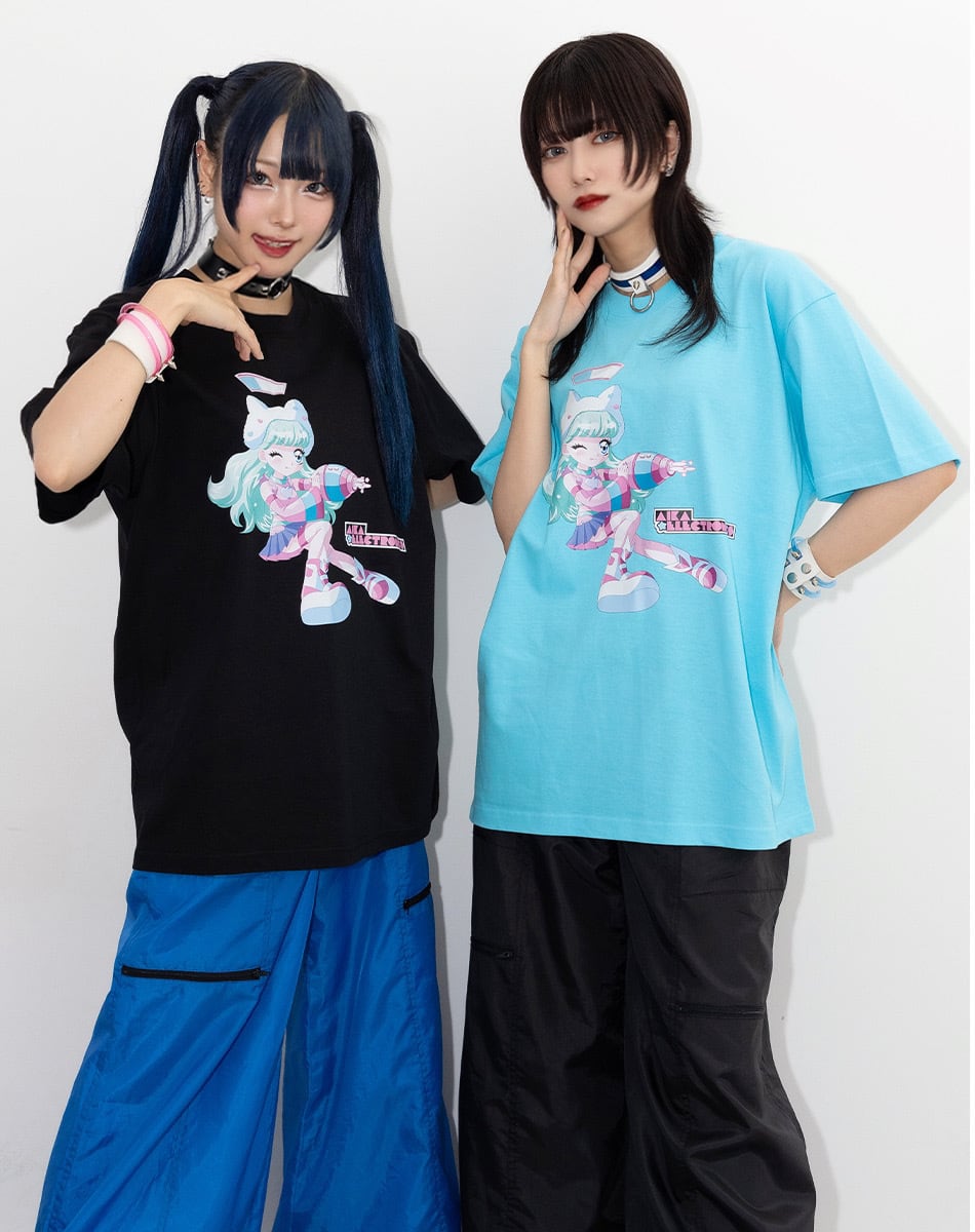 AIKA ELECTRONICS たなん コロナちゃん密 Tシャツ サブカル AIKA ELECTRONICS たなん コロナちゃん密 Tシャツ サブカル