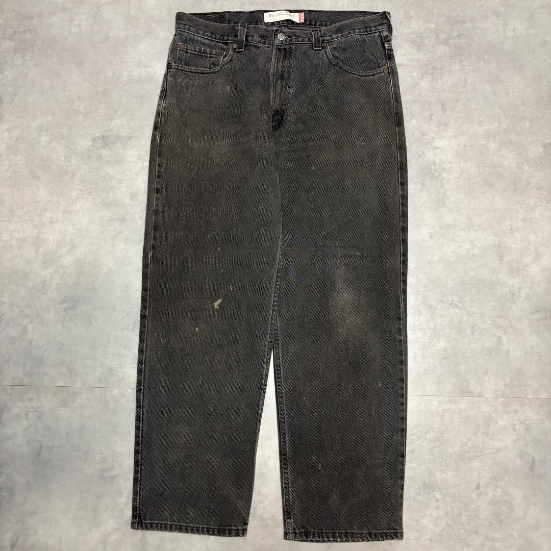 リーバイス550 Levis W36 黒 古着 Y2K 00s 22499