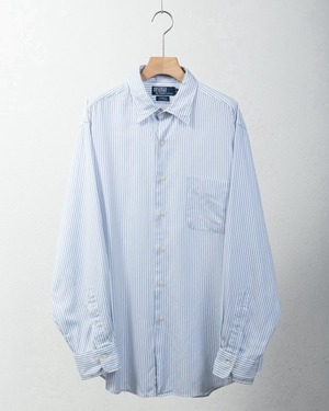 "Polo by Ralph Lauren" stripe shirt / MODEL : WARWICK
