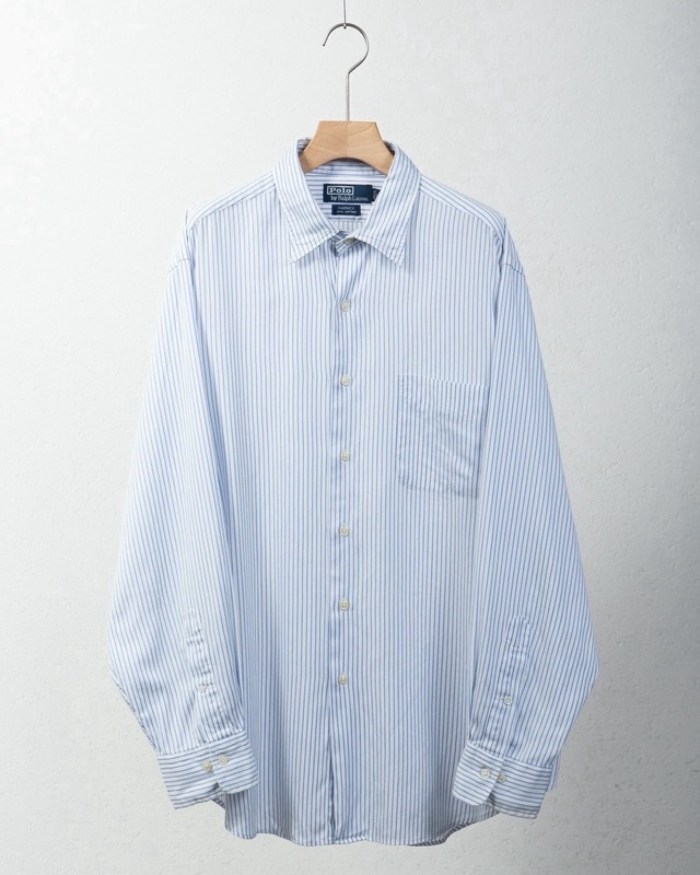 "Polo by Ralph Lauren" stripe shirt / MODEL : WARWICK