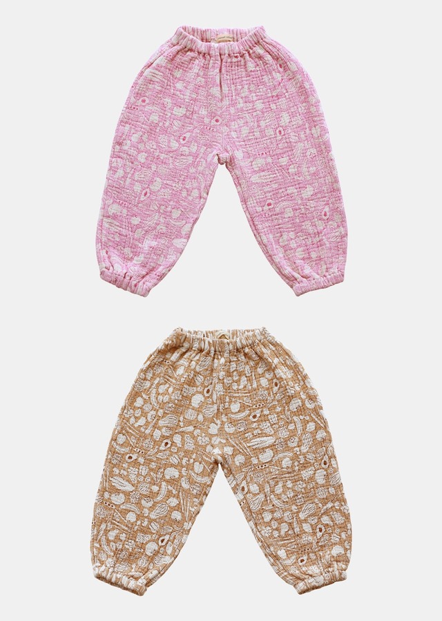 【取寄】mardi amber｜vegetable shop pants｜やおやパンツ｜XS-2XL｜kids｜26 autumn