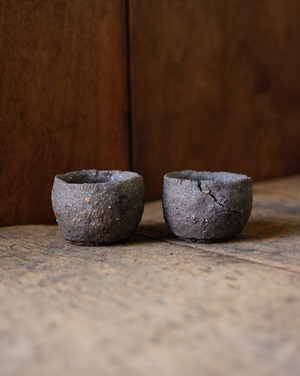 植木鉢 -福島の土- / 羊と山羊