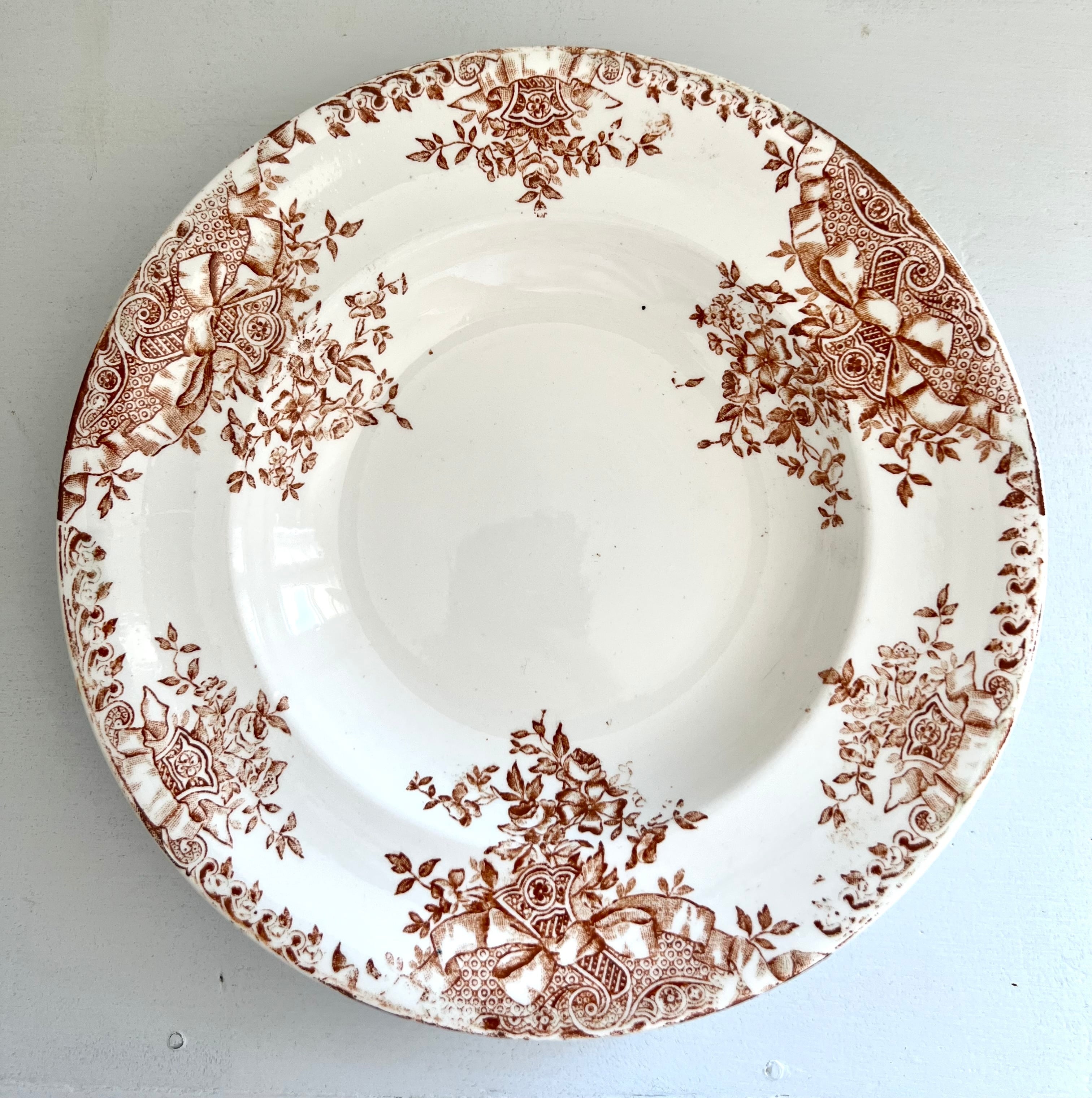 Longwy marly 深皿1 | antiquemanon