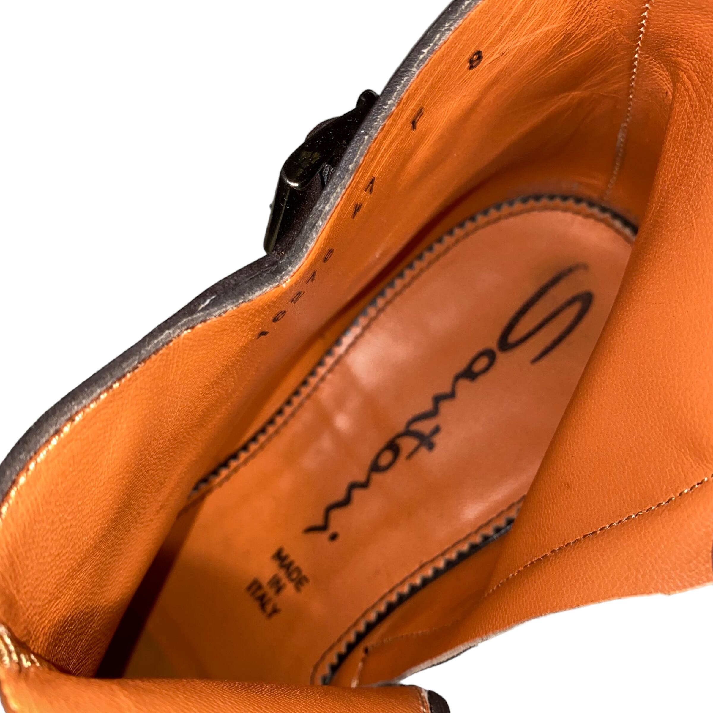 SANTONI side zip boots | NOIR ONLINE