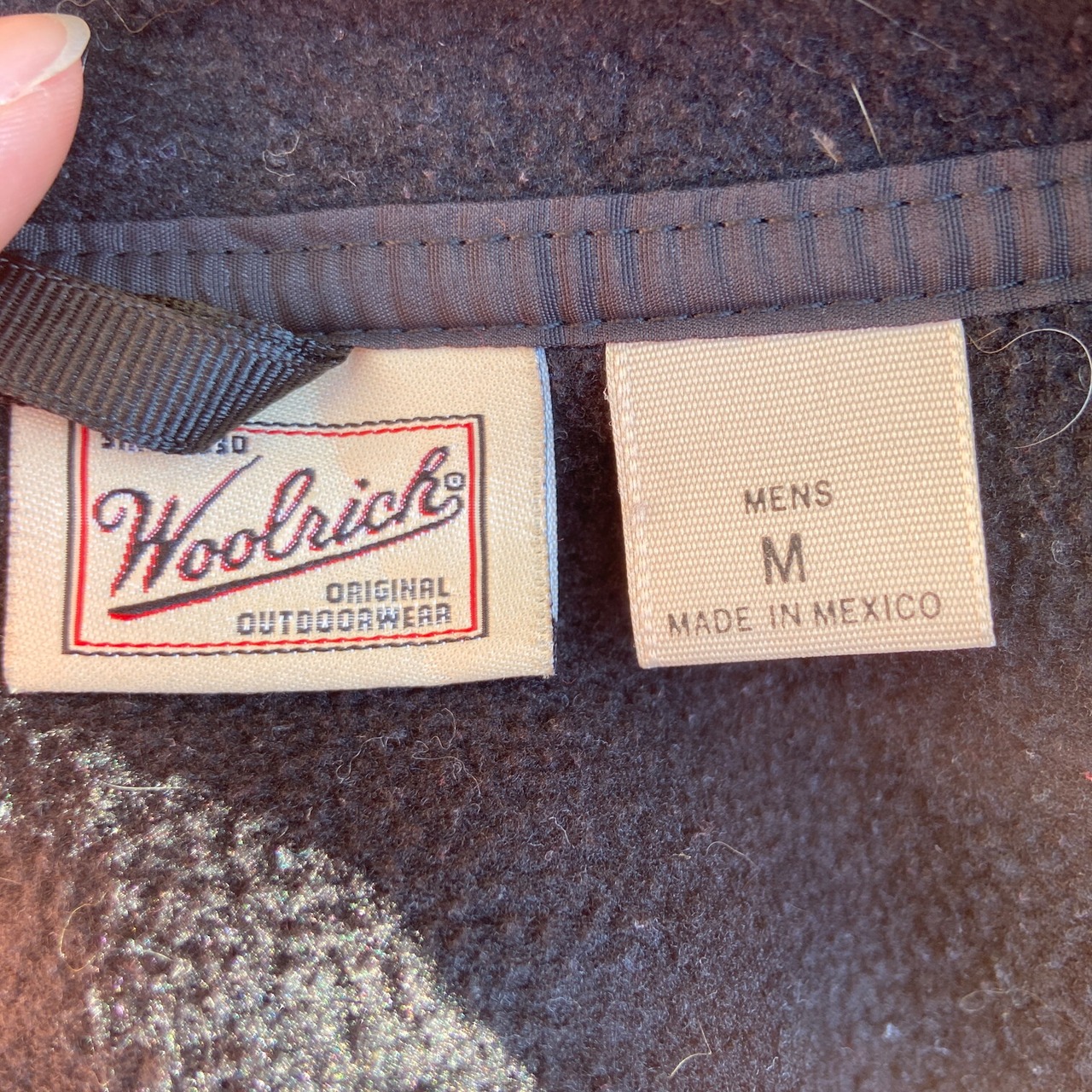 WOOLRICH ウールリッチ ハーフジップ フリースジャケット プルオーバー 