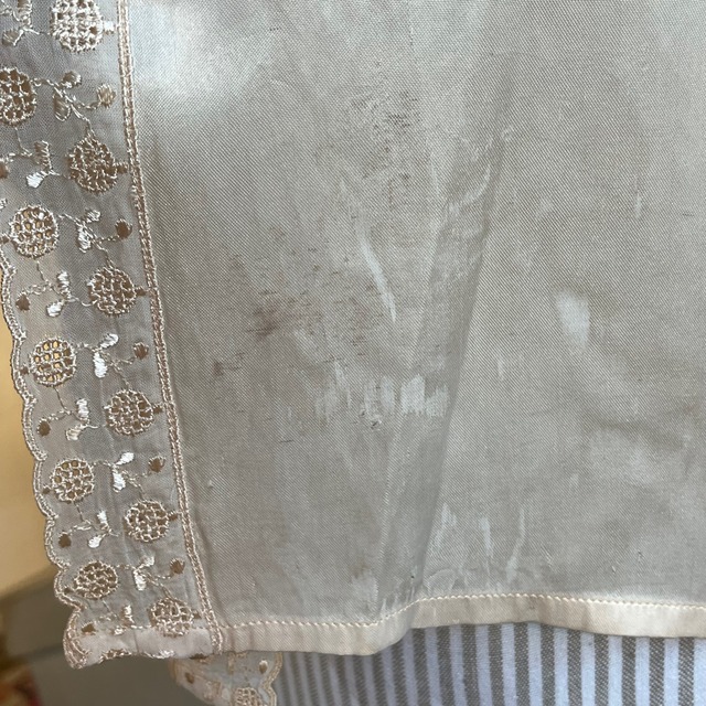 40's satin pink nighty gown