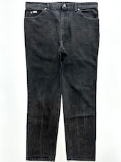 90s Lee 200 "BLACK" DENIM PANTS MADE IN USA Size W38L32→W38L31.5