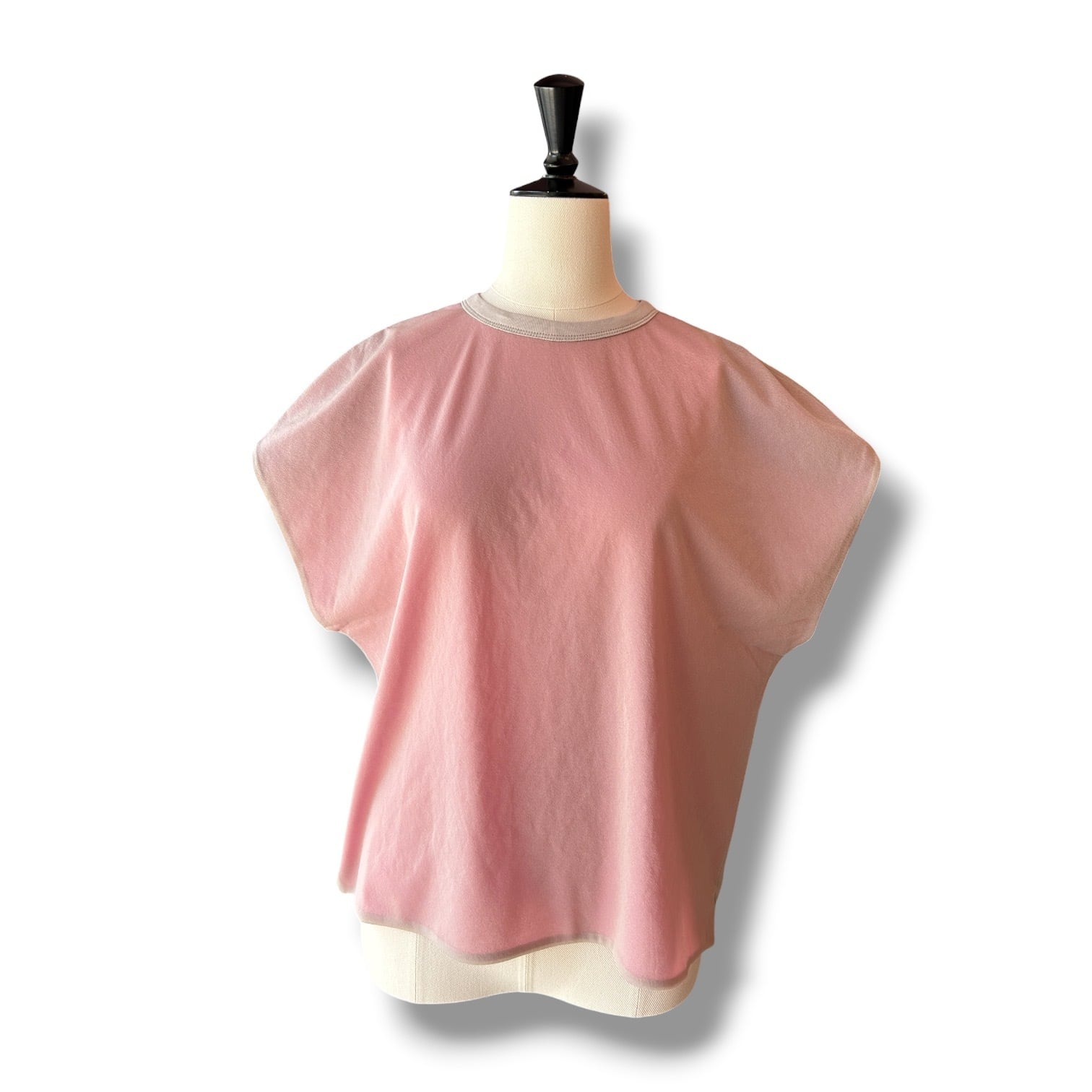 RIVERSIBLE DOLMAN TOP-Beige【Vincent et Mireille】リバーシブルドルマントップ ヴァンソンミレイユ