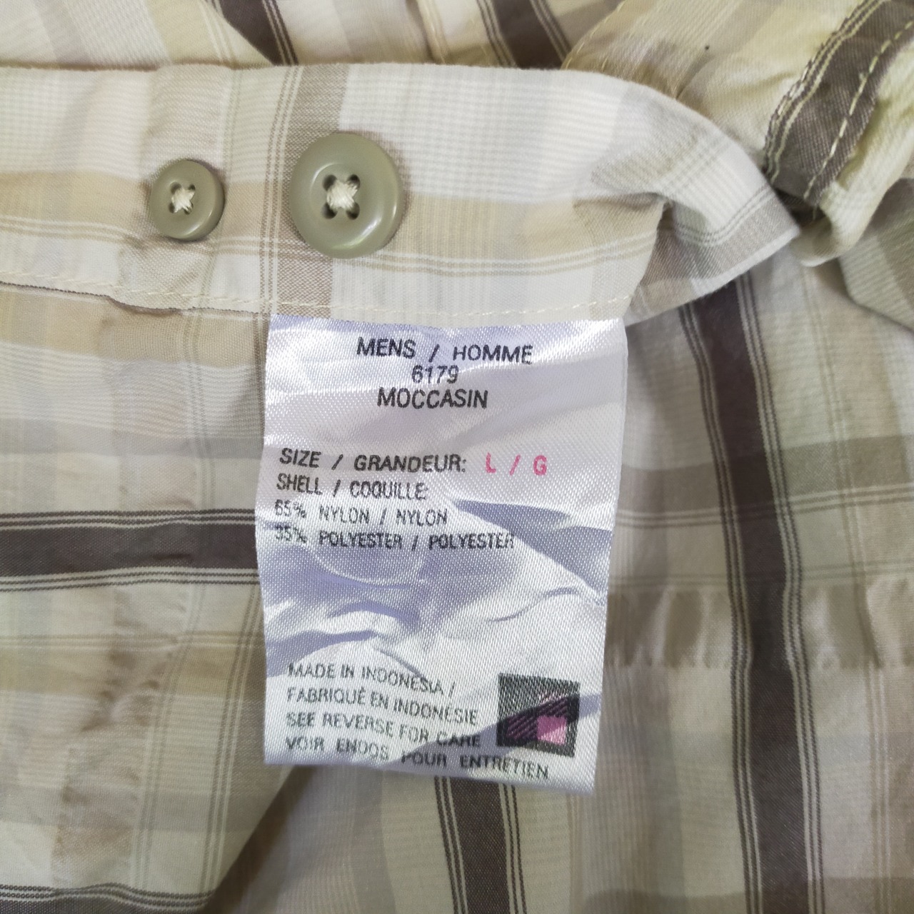 Woolrich ウールリッチ 半袖シャツ チェック柄 L アースカラー 緑タグ 