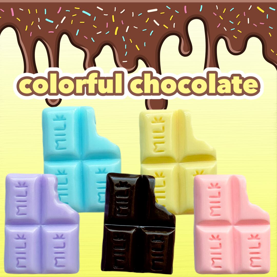 食べかけ チョコレート パーツ 5個