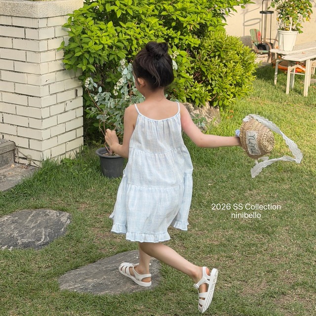 【6/18〆予約】<ninibello> Pure tiered dress