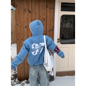 【暖かさUP】97ファー中綿ジャケット T1993