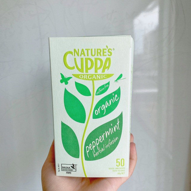 【ミントで爽やかスッキリ気分】カフェインフリーオーガニックミントティー