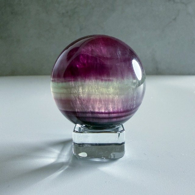 サンストーン・水晶共生 スフィア ＊ Sunstone & Clear Quartz ＊ 天然石