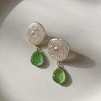 【8月 誕生石カラー ペリドット】バースデーカラードロップピアス・イヤリング｜サムネイル2