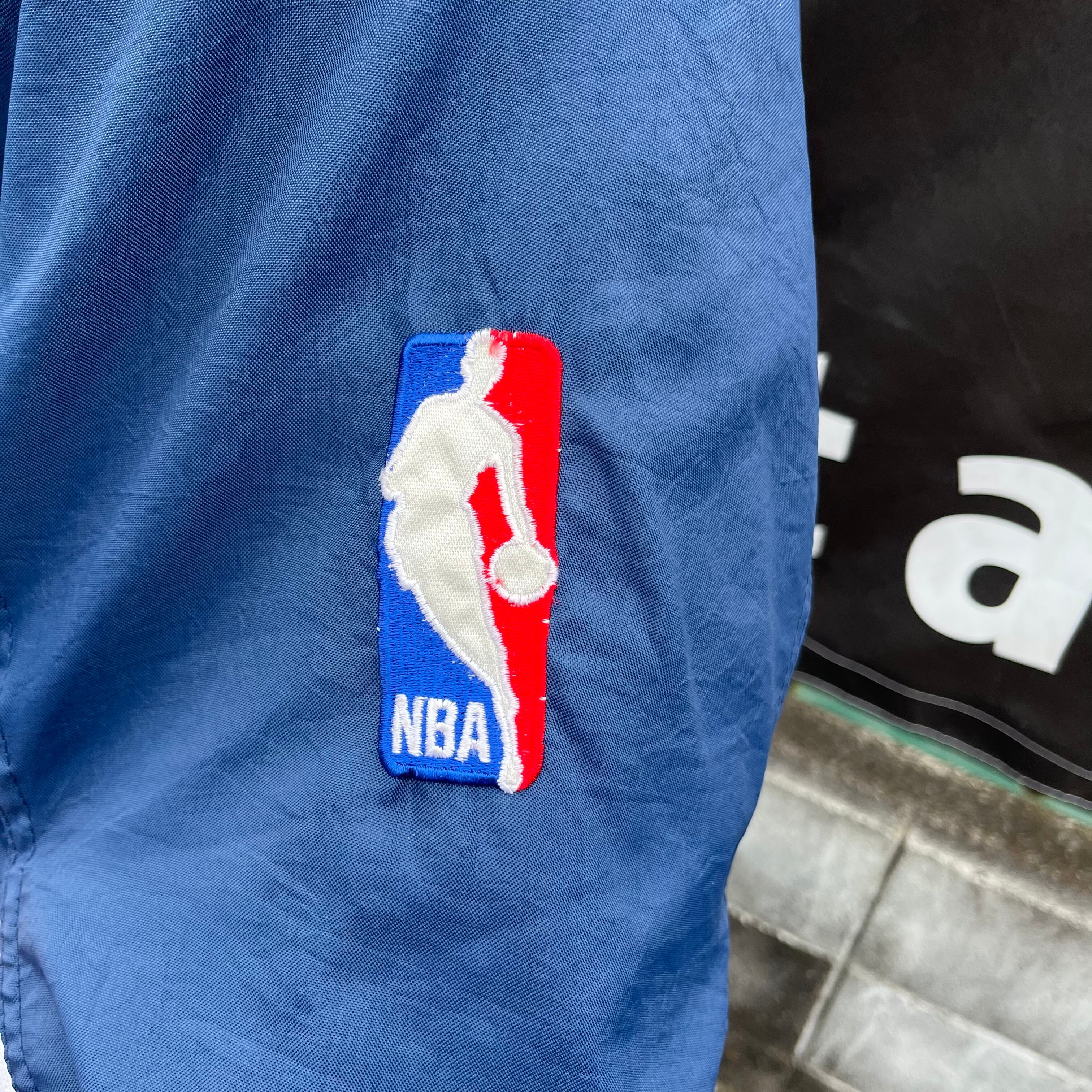 専用 90s プーマ社 NBA ペイサーズナイロンジャケット プルオーバー