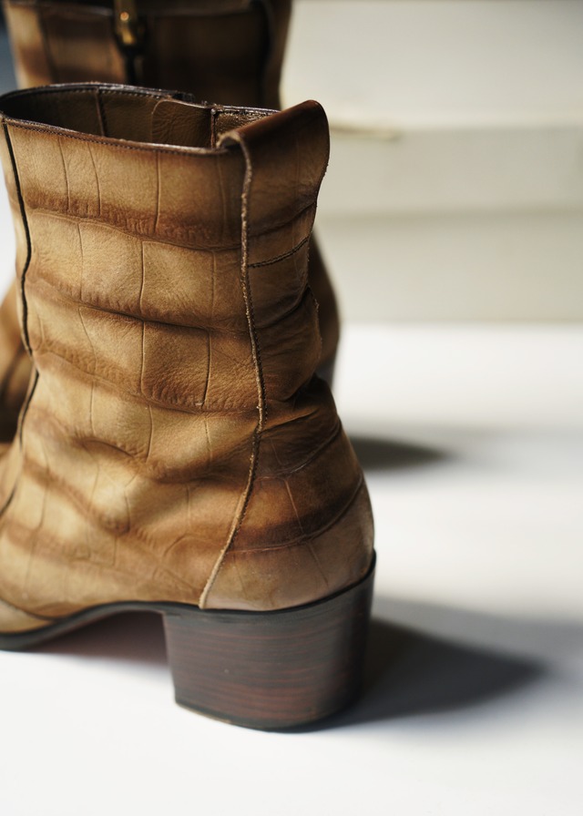 Yves Saint Laurent Rive Gauche by Hedi Slimane johnny boots