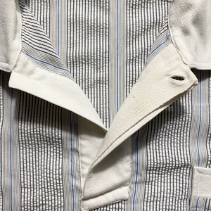 vintage CHRISTIAN DIOR seersucker rib shirt