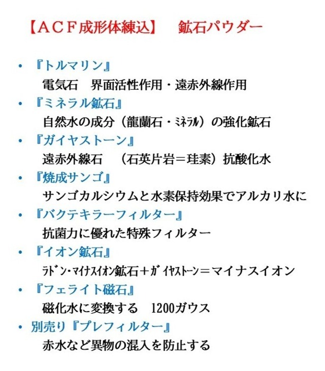 PFAS対応浄水器｢氣源水｣