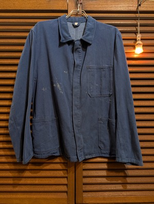 German fly front work jacket