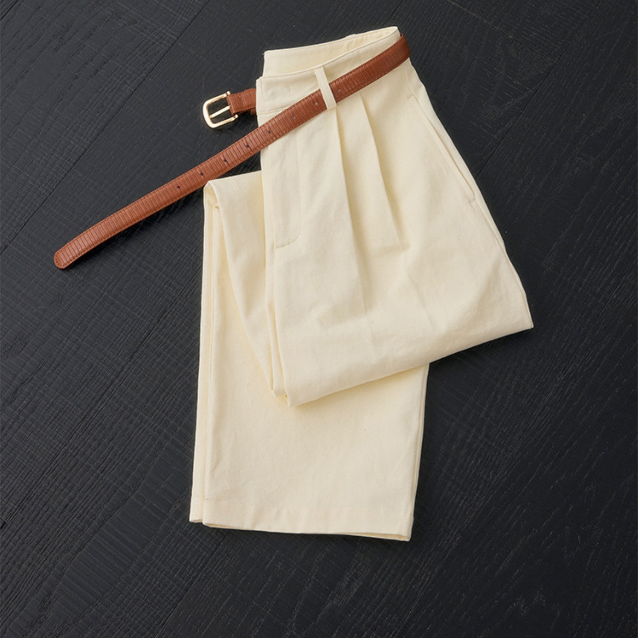 Straight Pants 【2color】T4347