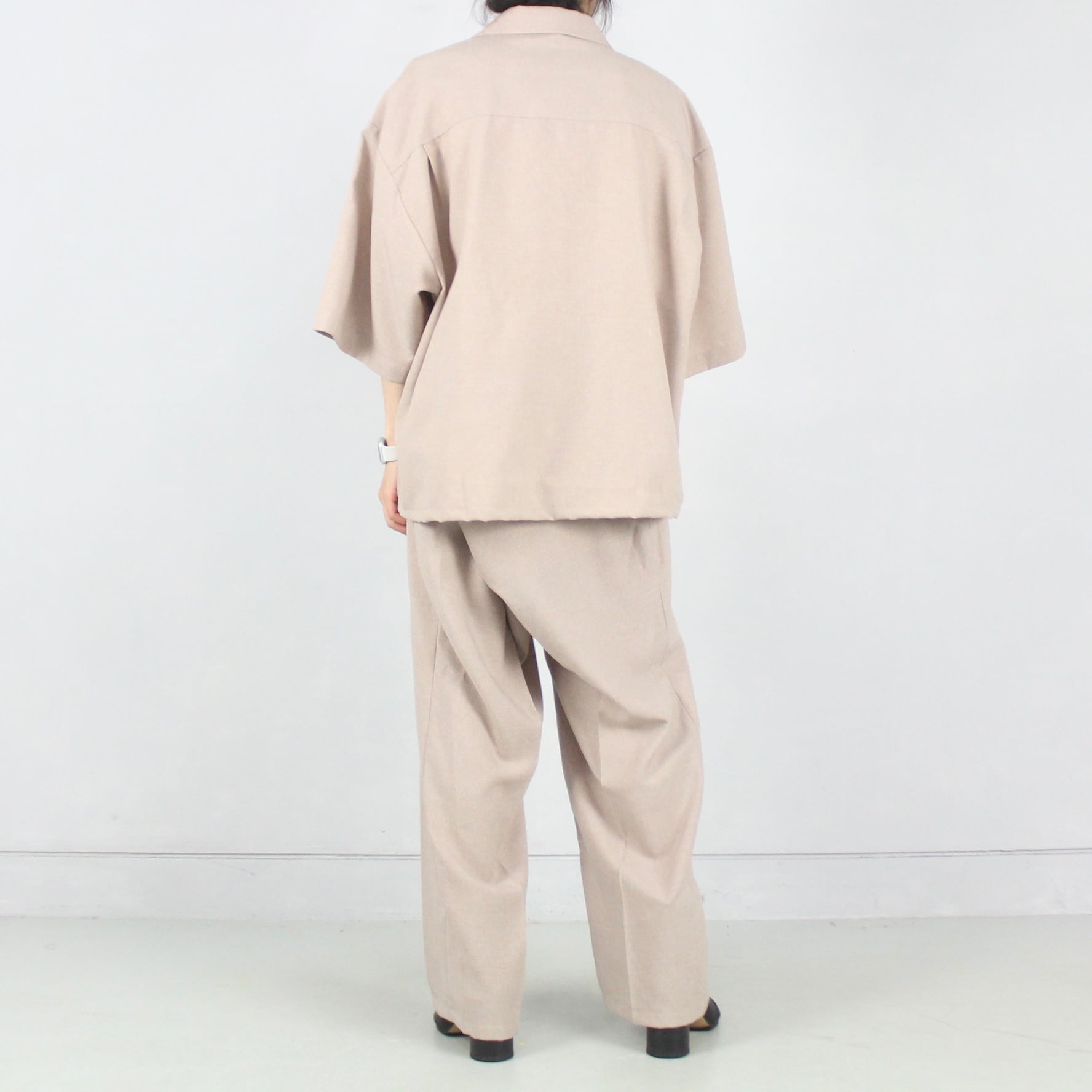 STACY ADAMS 2ピースセットアップ S/S ショート丈 オーバーサイズ