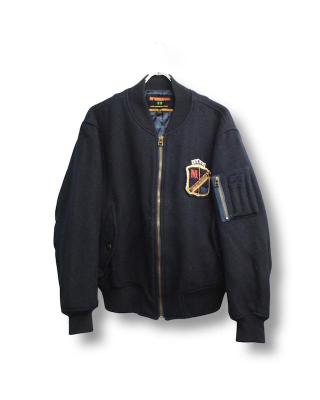 "McGREGOR" Type MA-1 melton blouson