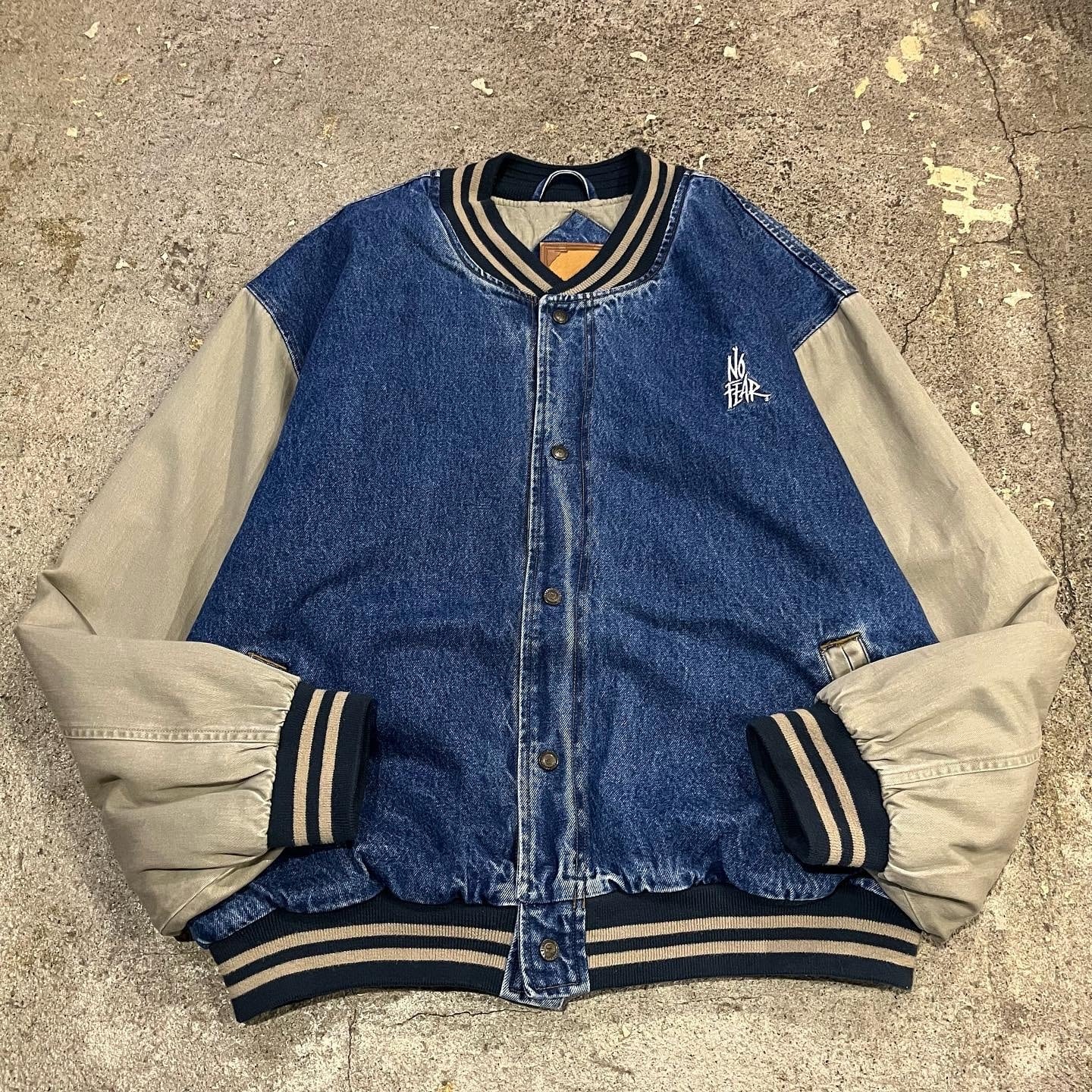 90s No Fear stadium jacket | What