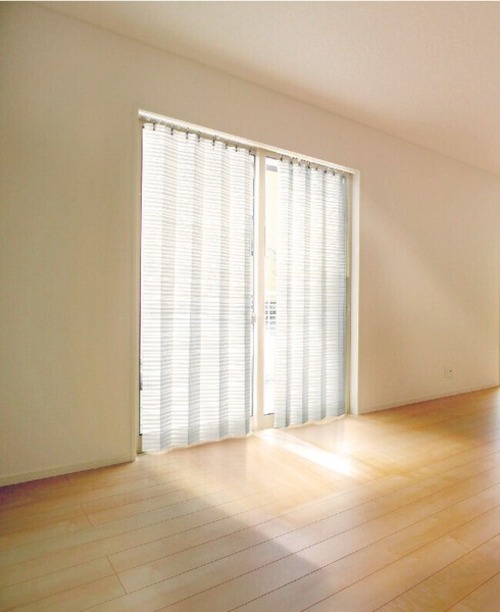 テイジン 涼しや(R)断熱サッとパタパタ目隠しカーテン