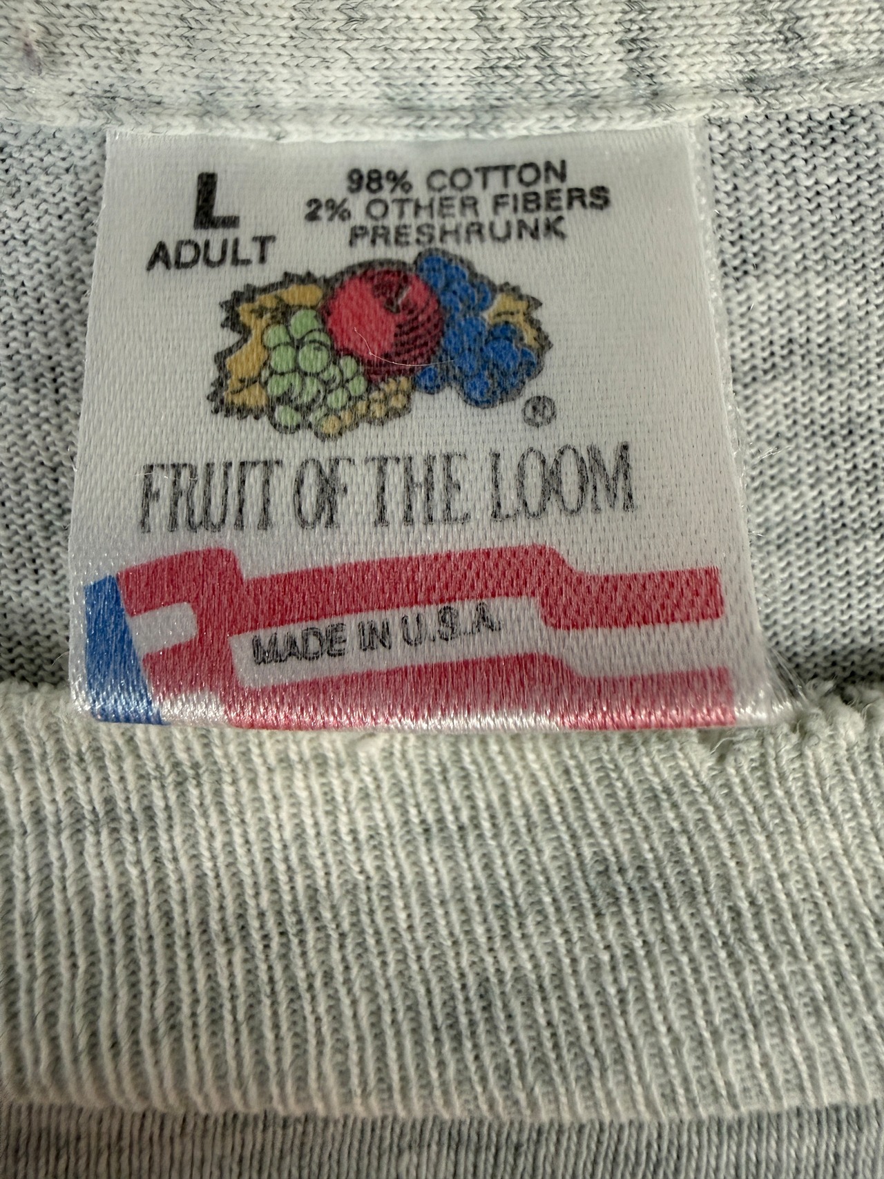 90s SKIPPER'S Seaside Variety Store / FRUIT OF THE LOOM made in usa・画像5