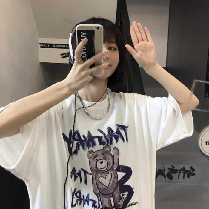 ルーズTシャツ サマーカジュアル 夏物 ケッペル38455567478