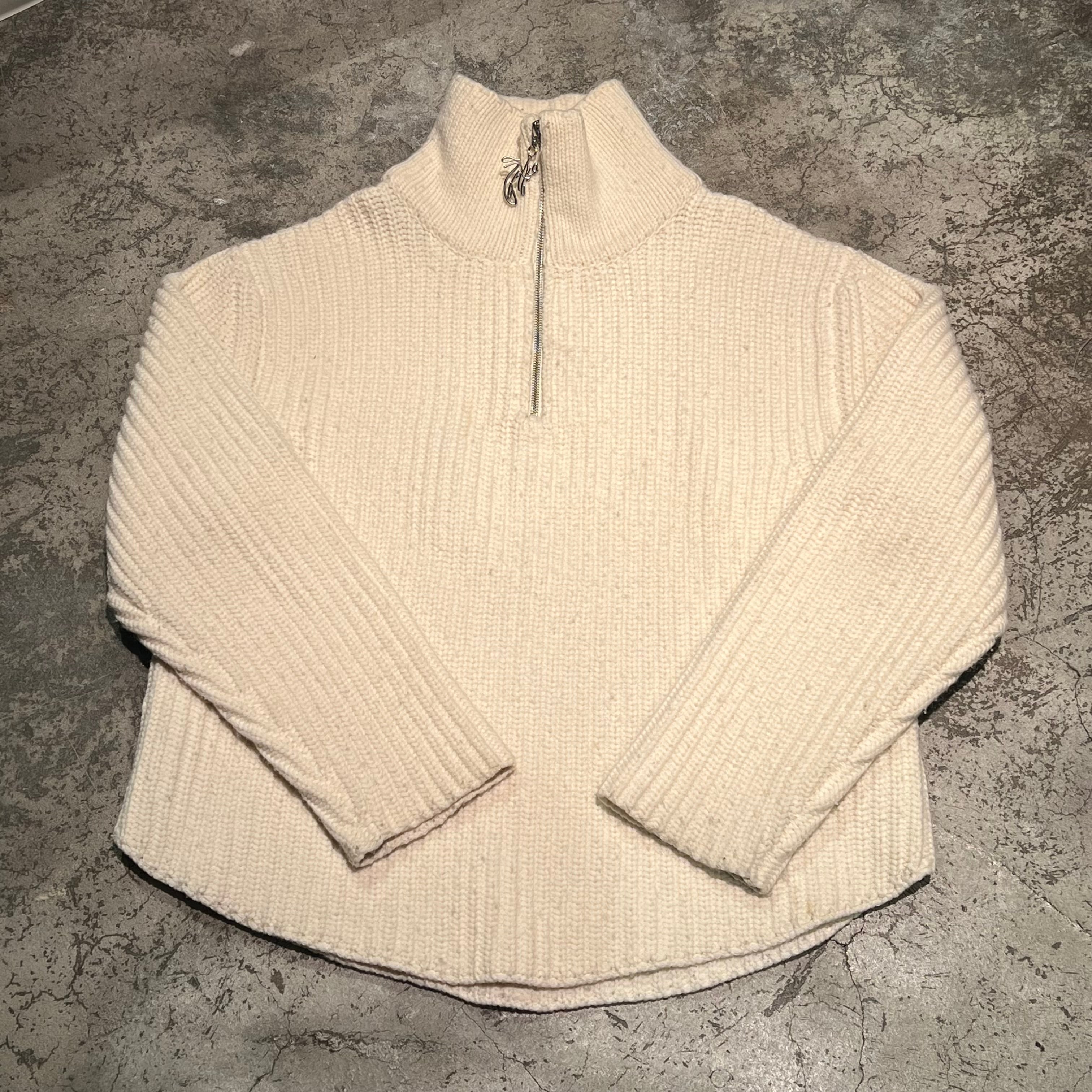 EYTYS エイティス ハーフジップニット オーバーサイズ sizeM【表参道t04】 | ブランド古着brooch powered by BASE