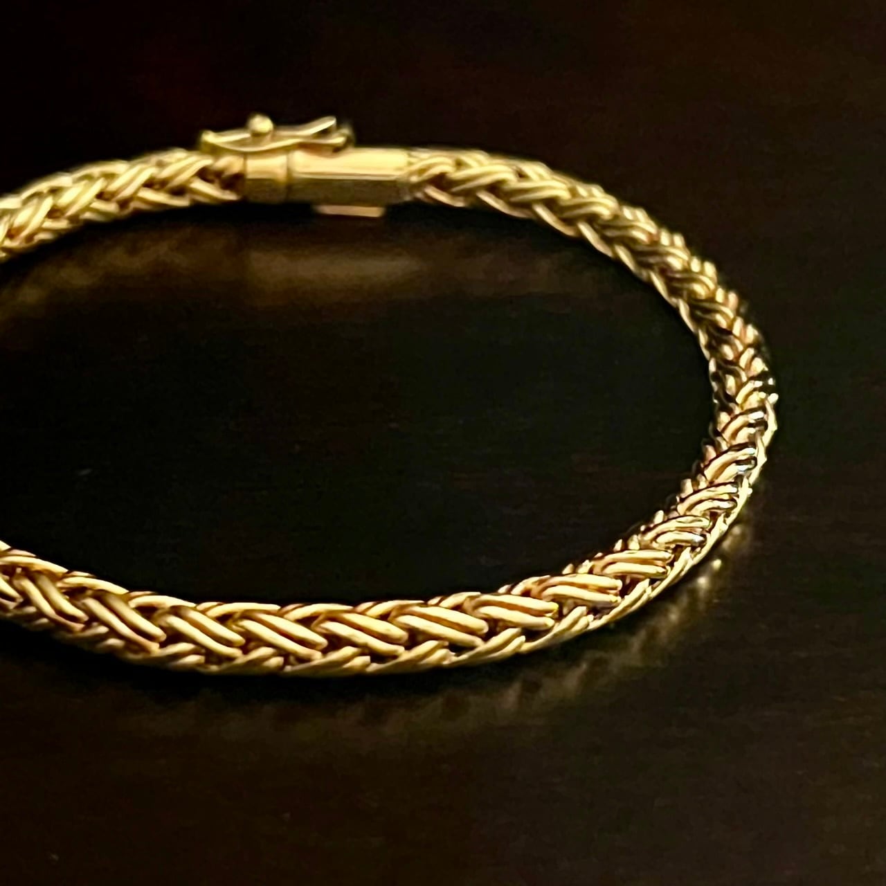 VINTAGE TIFFANY & CO. 18K Gold Braid Bracelet | ヴィンテージ