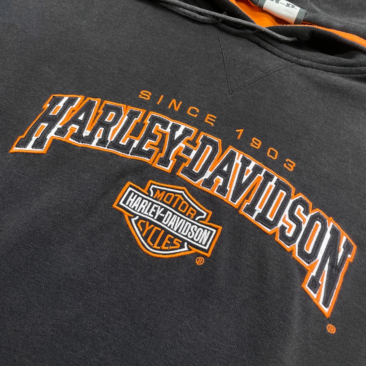 Harley-Davidson ハーレーダビッドソン プリントスウェットパーカー 