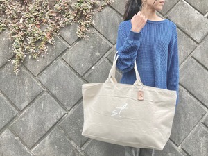 Canvas zip tote & st.tag (4colors)