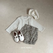 韓国子供服 / mimimarket / 26Autumn / ジンジャーフリルブルマ / 秋服 *S~M *