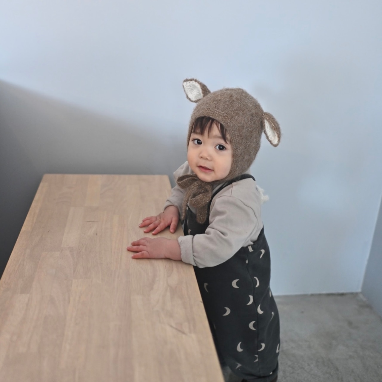 【AW26 / ご予約】GANG OF KIDS / FAIRY BONNET ALPACA & SILK