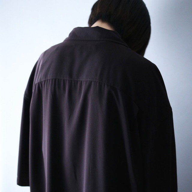 switching and stitch work design XXL over silhouette h/s shirt