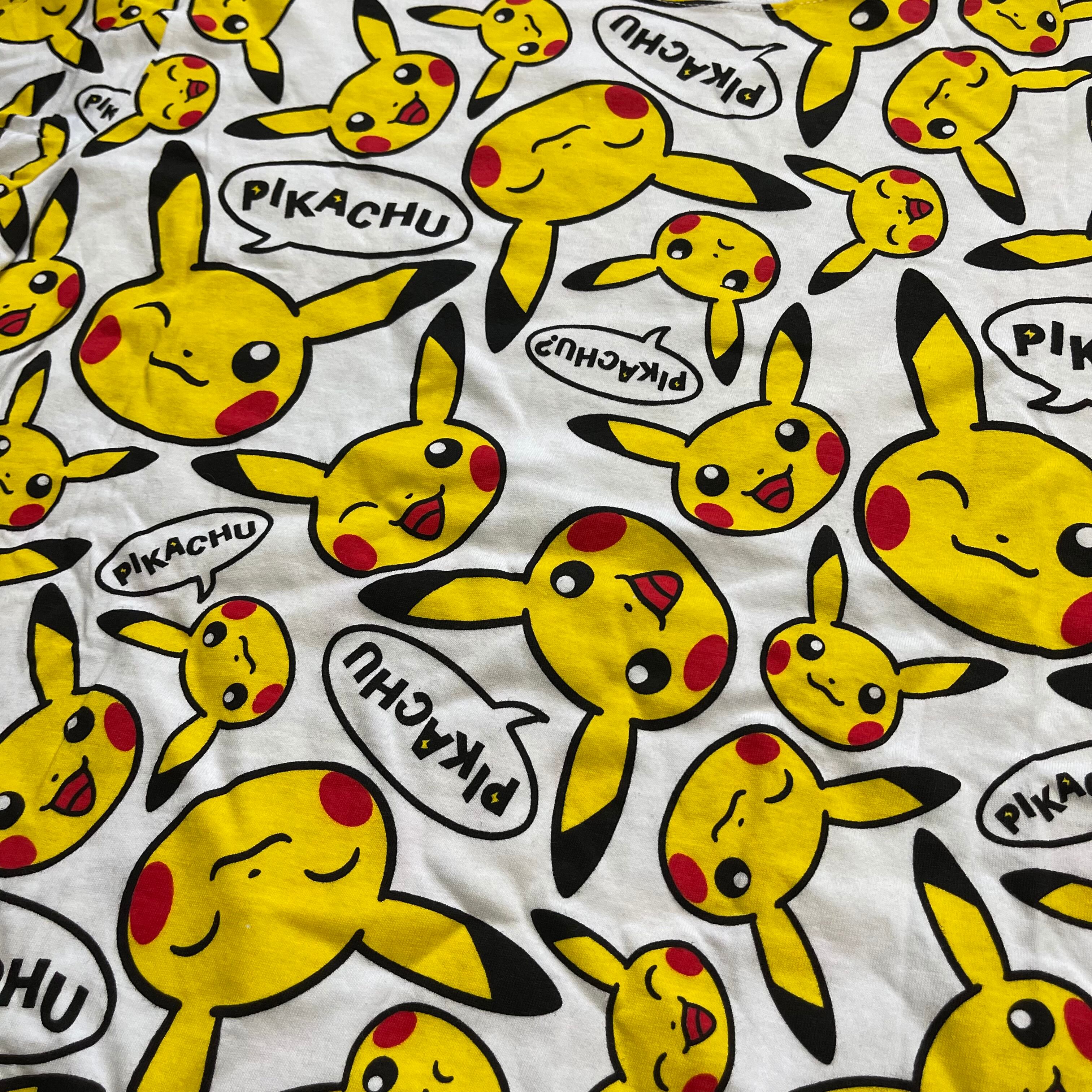 がっつりピカチュウ Tシャツ ファッションセンターディスコンチ