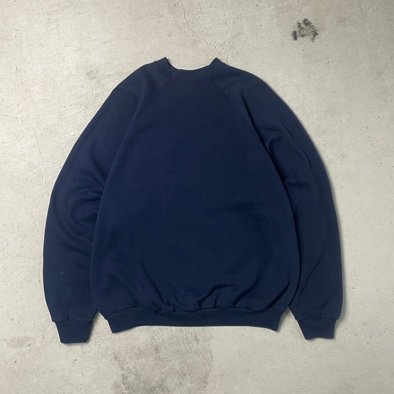 90年代 USA製 Ultra Fleece ブランクスウェットシャツ 無地 ラグラン 