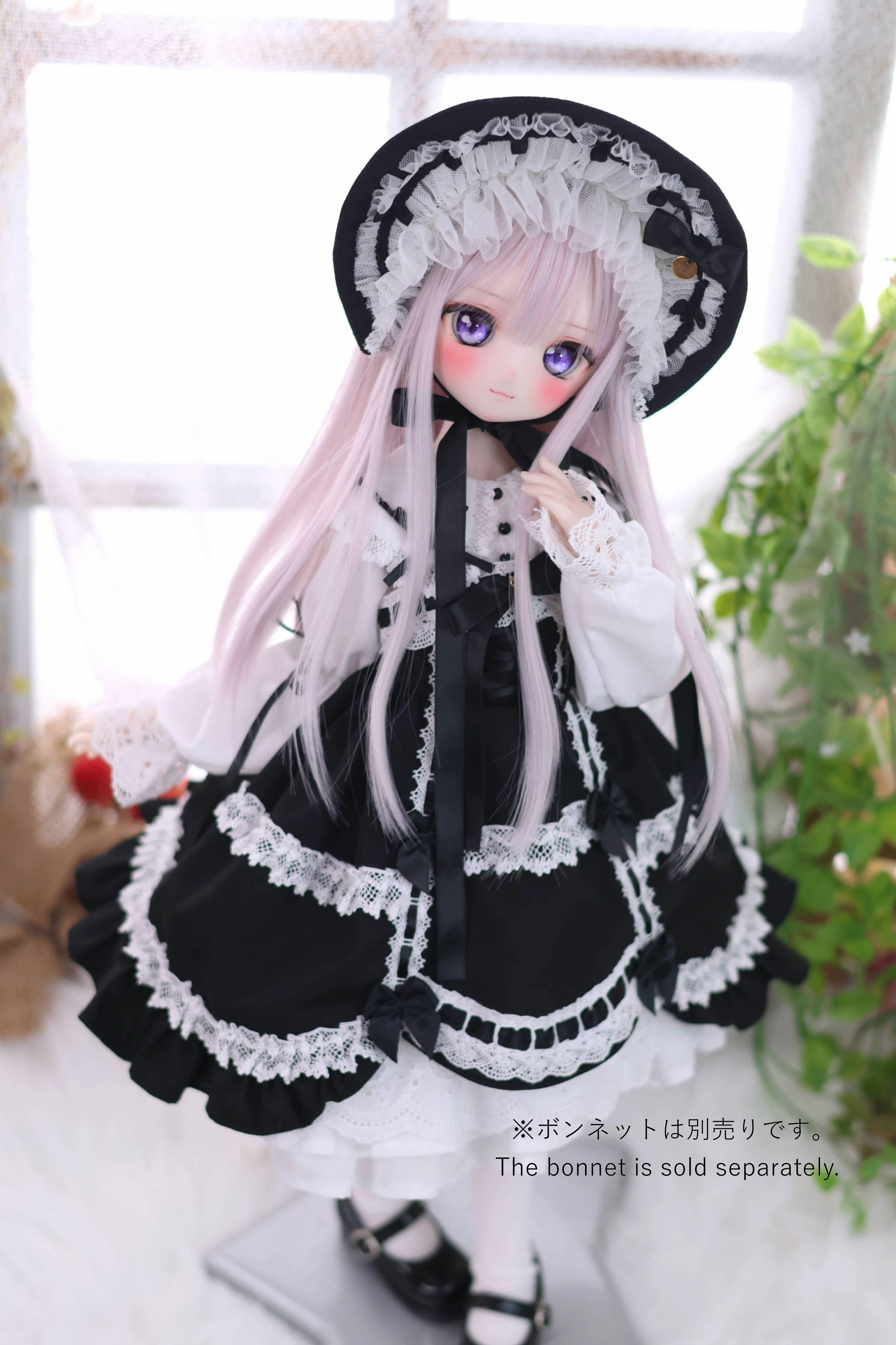 MDD / KUMAKO【懐古ロリィタちゃん（黒）】【Nostalgic Lolita-chan