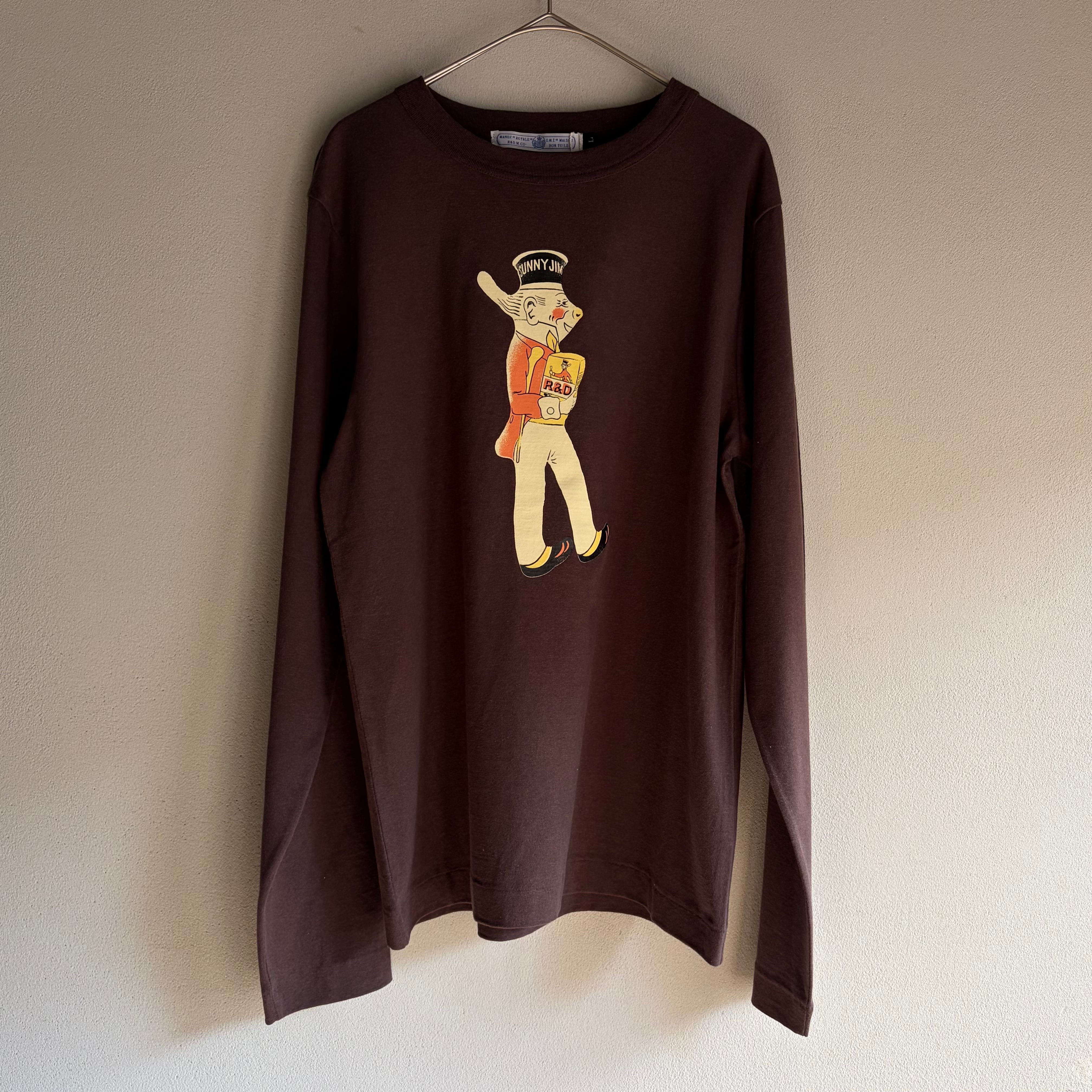 R&D.M.Co-/OLDMAN'S TAILOR オールドマンズテーラー MASCOT L/S T