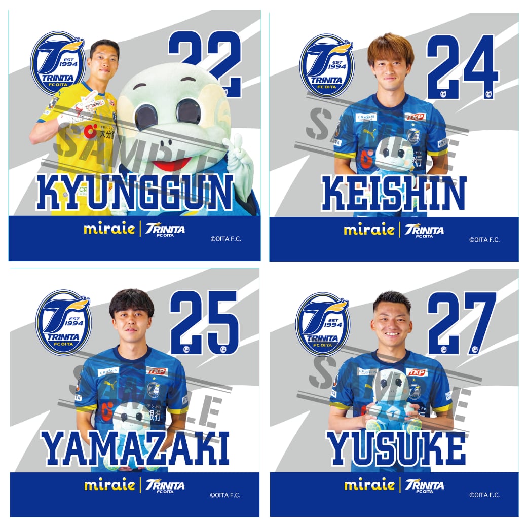 オプション特典】全選手＆マスコット対応！ miraieミニタオル2026/27