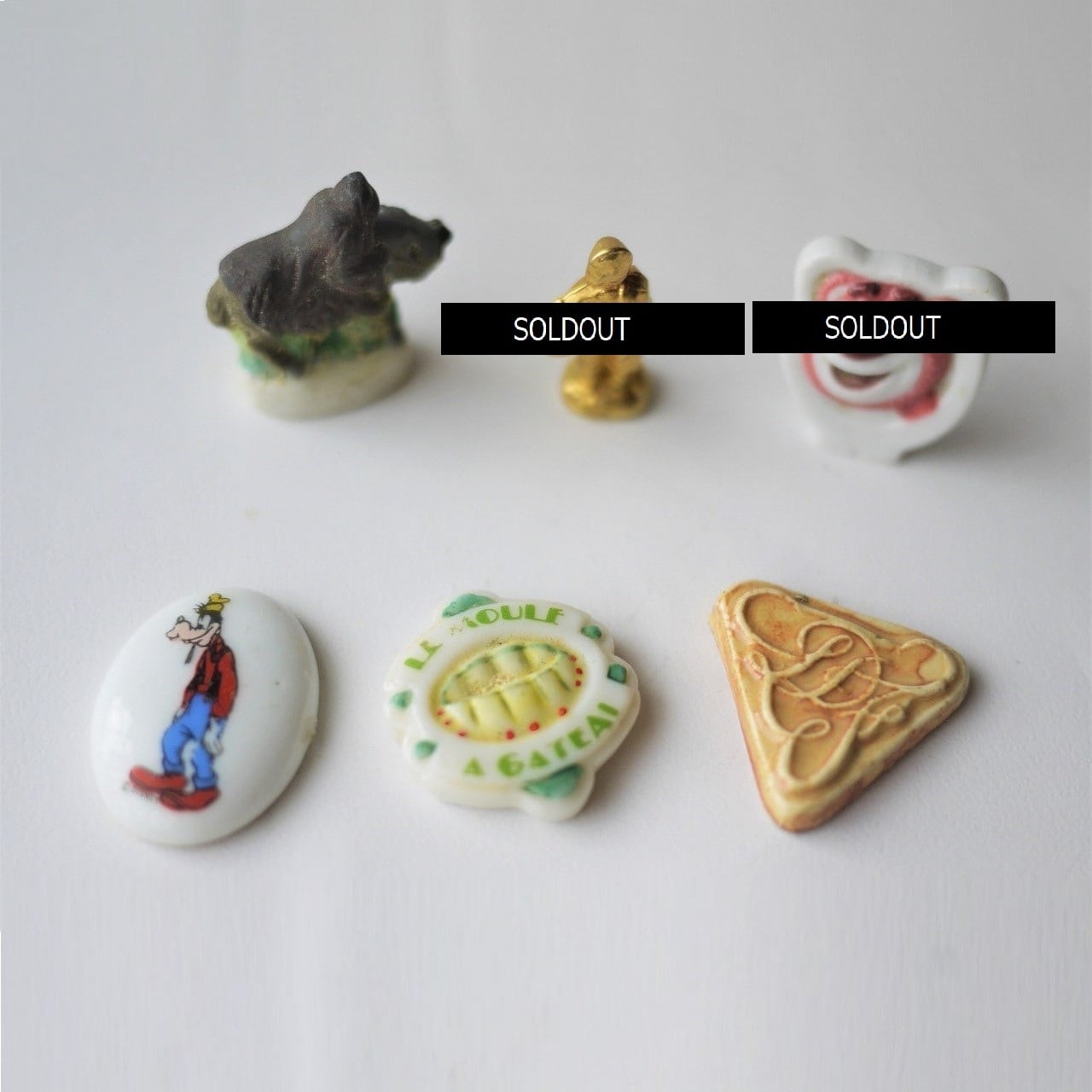 フェーヴ フランスのビスキュイ キャラクター 1P フェーヴ