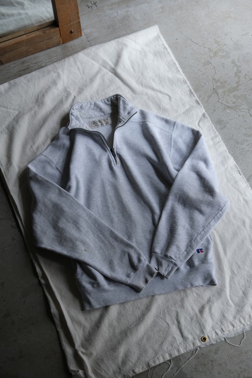 OK／"L.L.Bean" russel body half zip sweat／made in usa