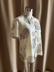 round pattern silk china shirt-5219-4