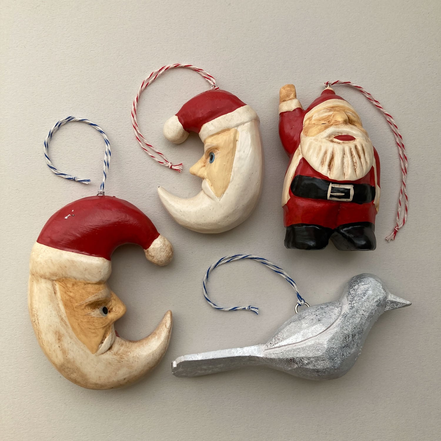 再入荷〉三日月サンタのオーナメントS（76mm） | Dua-アクセサリー